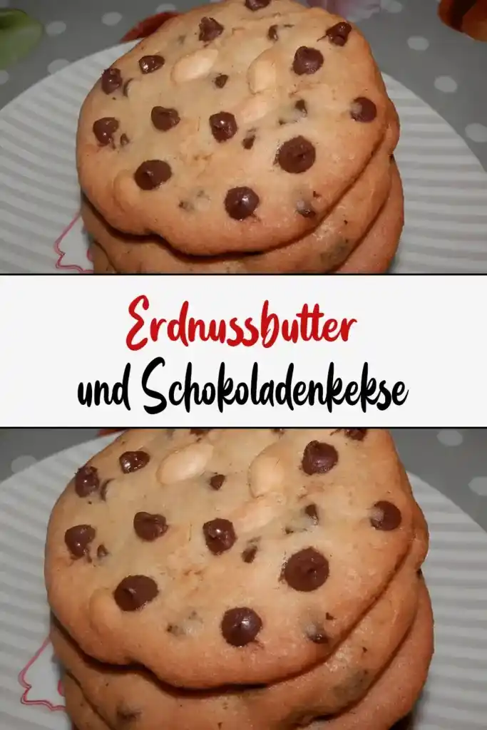 Erdnussbutter und Schokoladenkekse 1 Erdnussbutter und Schokoladenkekse1