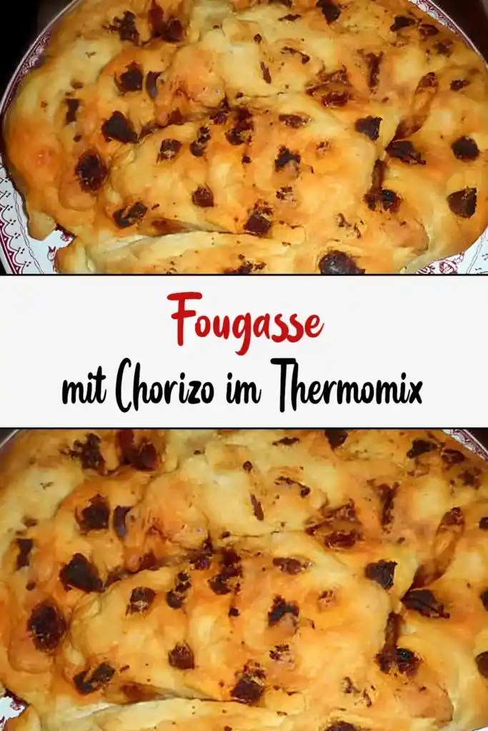 Fougasse mit Chorizo ​​​​im Thermomix1