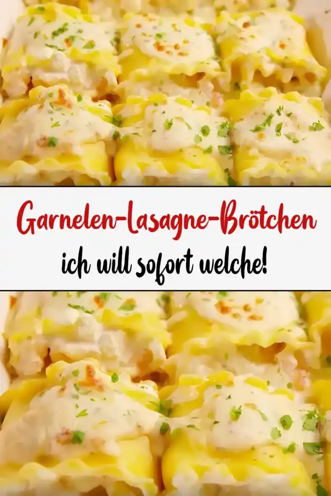 Garnelen-Lasagne-Röllchen, ich möchte sofort welche!