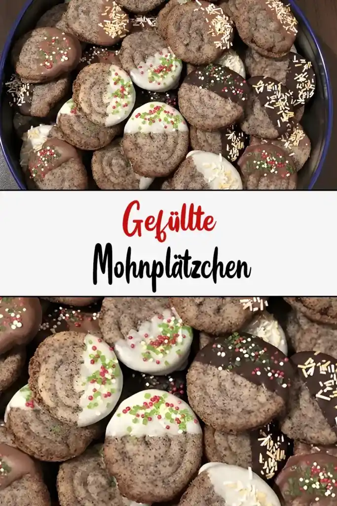 Gefüllte Mohnplätzchen: Ein Köstliches Deutsches Gebäck 1 Gefüllte Mohnplätzchen: Ein Köstliches Deutsches Gebäck