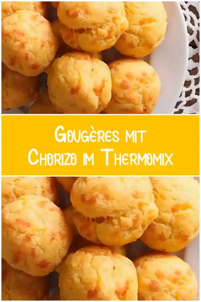 Gougeres mit Chorizo ​​im Thermomix