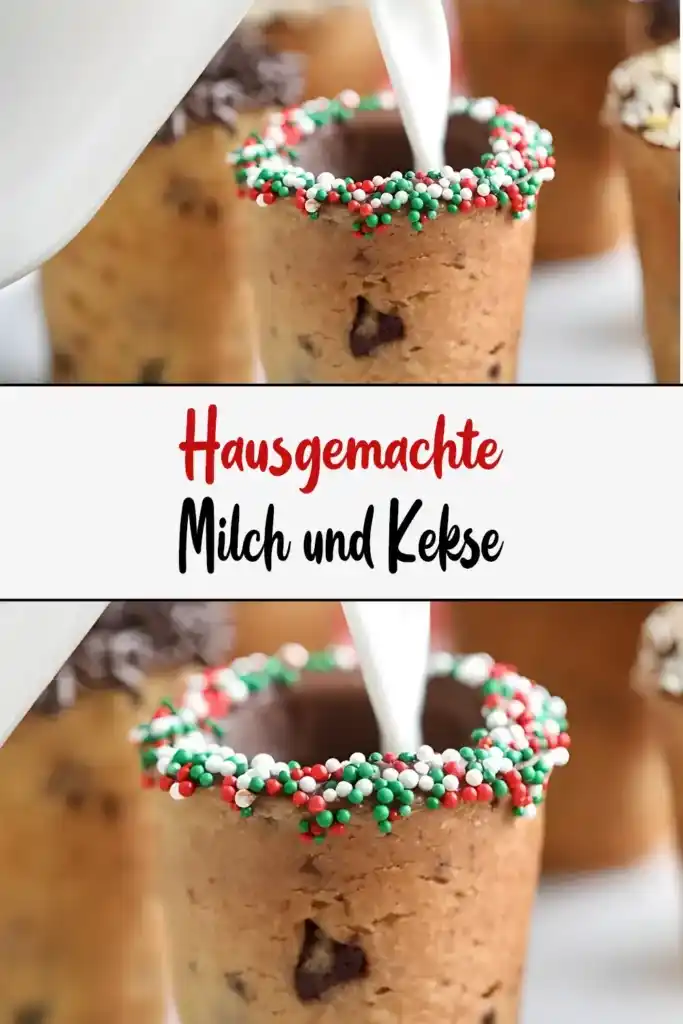 Hausgemachte Milch und Kekse 1 Hausgemachte Milch und Kekse