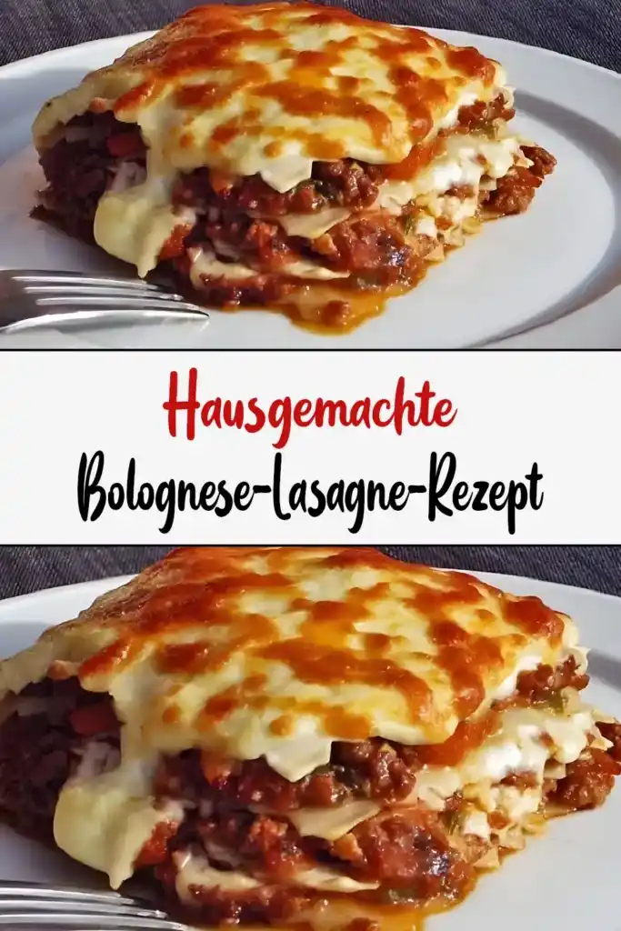 Hausgemachtes Bolognese-Lasagne-Rezept: Ein Stück Italien in Ihrer Küche! 1 Hausgemachtes Bolognese-Lasagne-Rezept: Ein Stück Italien in Ihrer Küche!