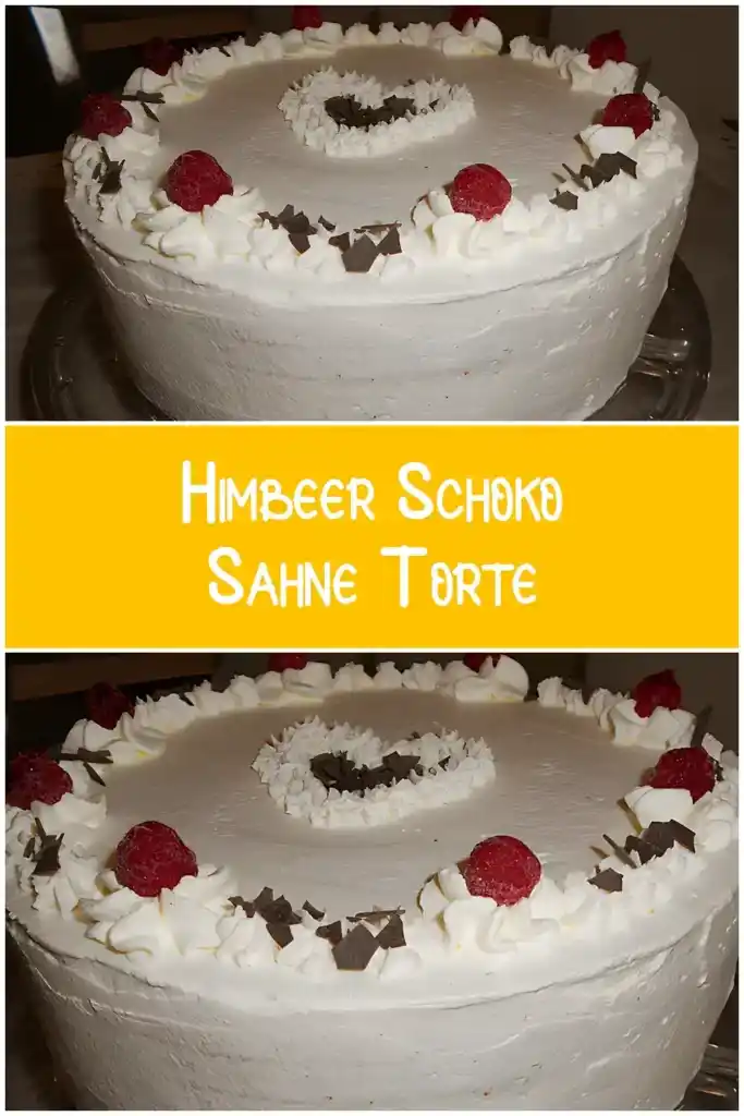 Himbeer-Schoko-Sahne-Torte 1 Himbeer Schoko Sahne Torte