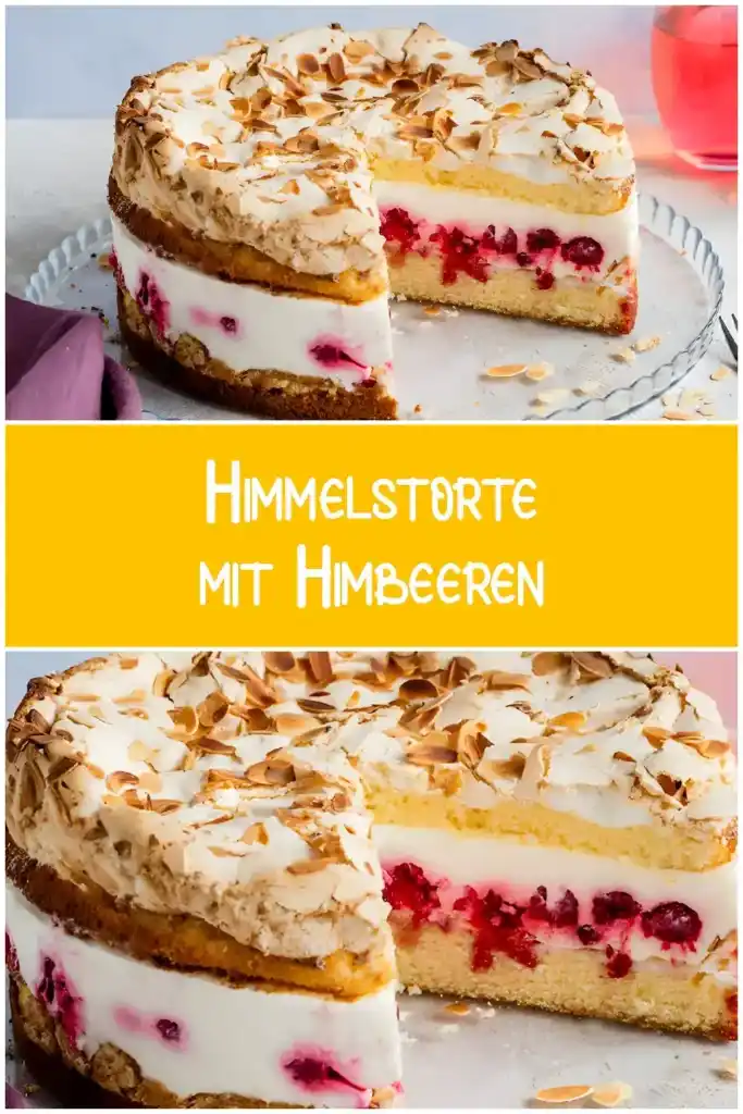 Himmelstorte mit Himbeeren 1 Himmelstorte mit Himbeeren 1