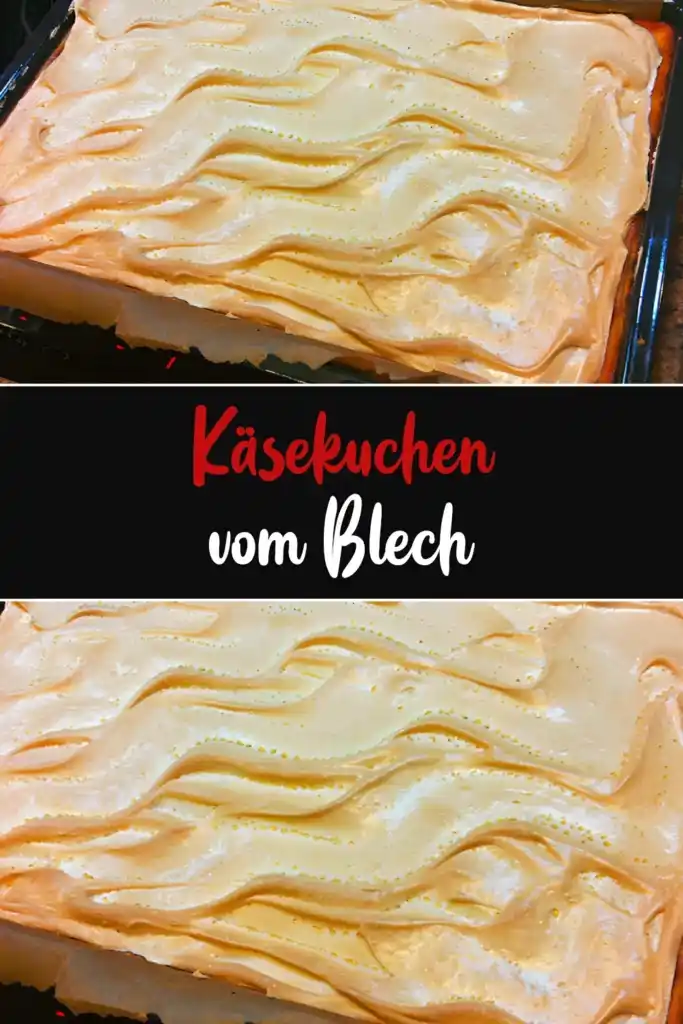 Käsekuchen vom Blech 1 Kaesekuchen vom Blech