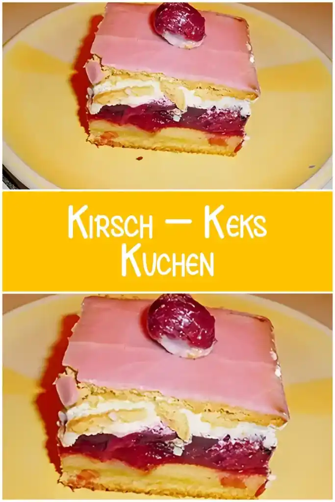 Kirsch-Keks-Kuchen