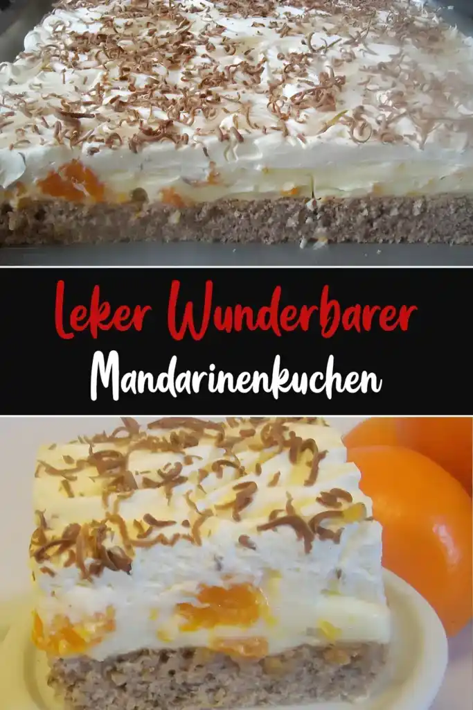 Leker Wunderbarer Mandarinenkuchen 1 Leker Wunderbarer Mandarinenkuchen