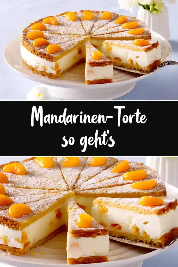 Mandarinen-Torte – Eine süße Köstlichkeit 1 Mandarinen Torte – so gehts