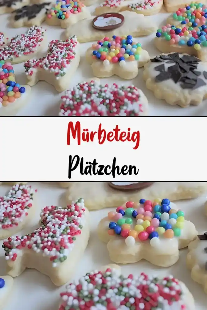 Mürbeteig – Plätzchen 1 Muerbeteig – Plaetzchen