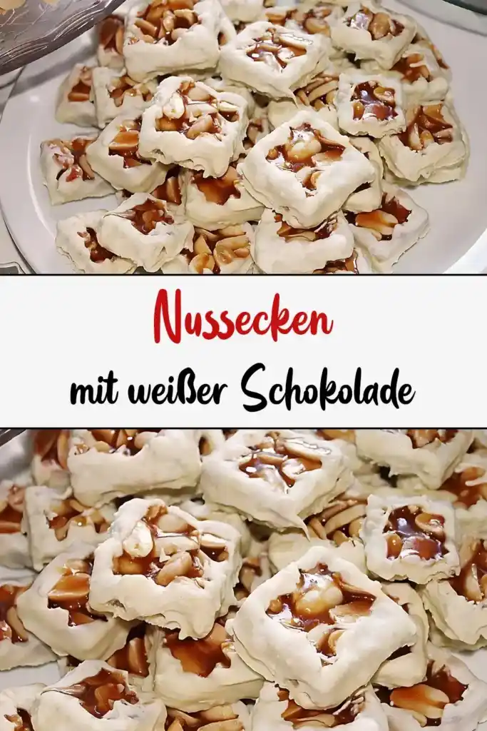 Nussecken mit weißer Schokolade: Eine Köstliche Versuchung 1 Nussecken mit weißer Schokolade: Eine Köstliche Versuchung