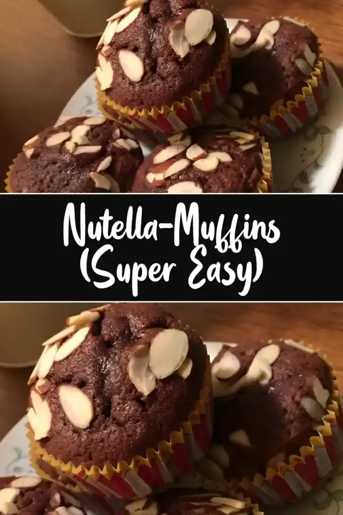 Nutella-Muffins (Super Easy) 1 Nutella Muffins Super Easy