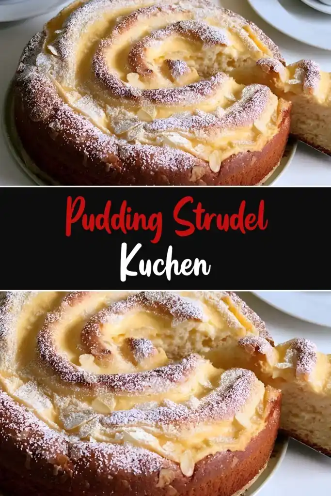 Pudding Strudel Kuchen 1 Pudding Strudel Kuchen