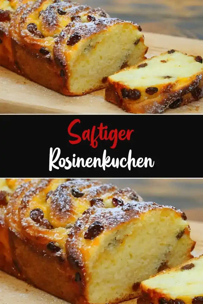 Saftiger Rosinenkuchen 1 Saftiger Rosinenkuchen
