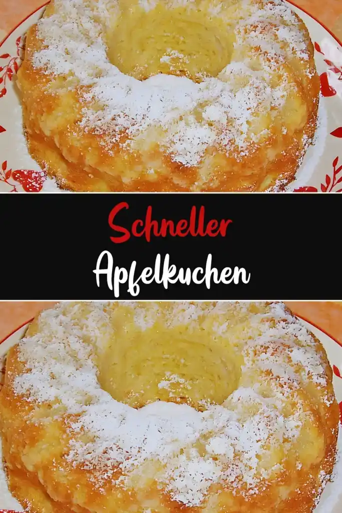 Schneller Apfelkuchen