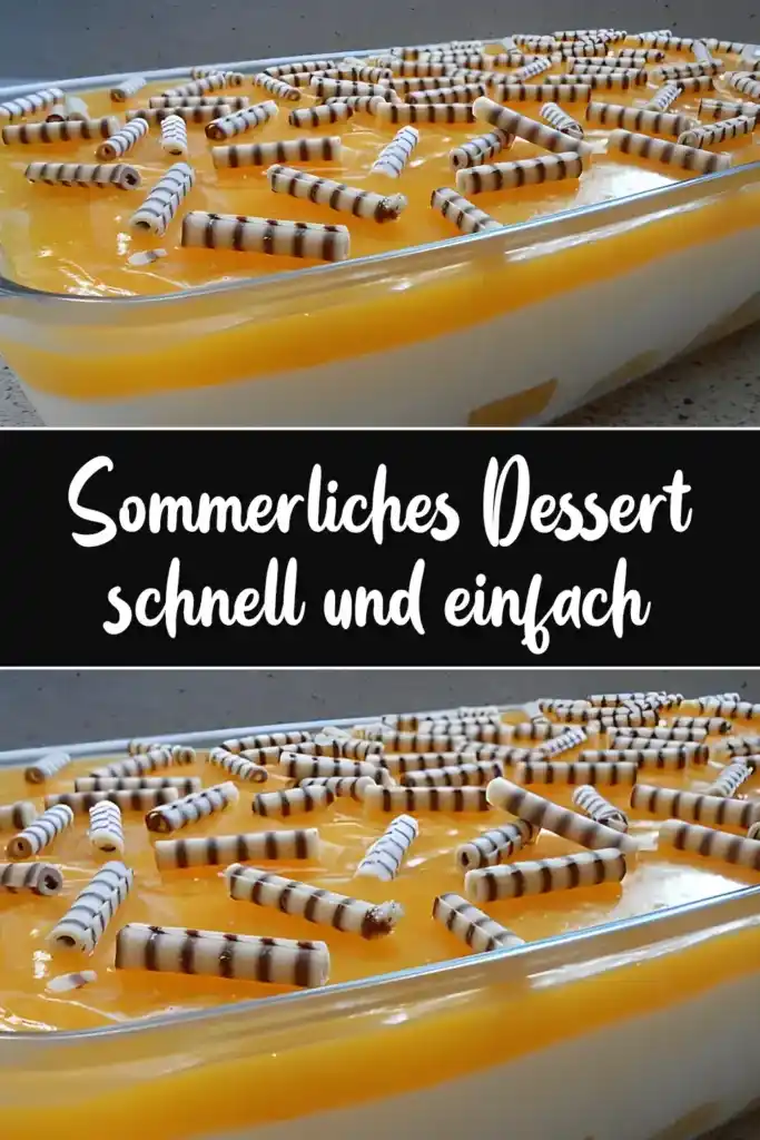 Sommerliches Dessert: Schnell, Einfach und Erfrischend 1 Sommerliches Dessert schnell und einfach
