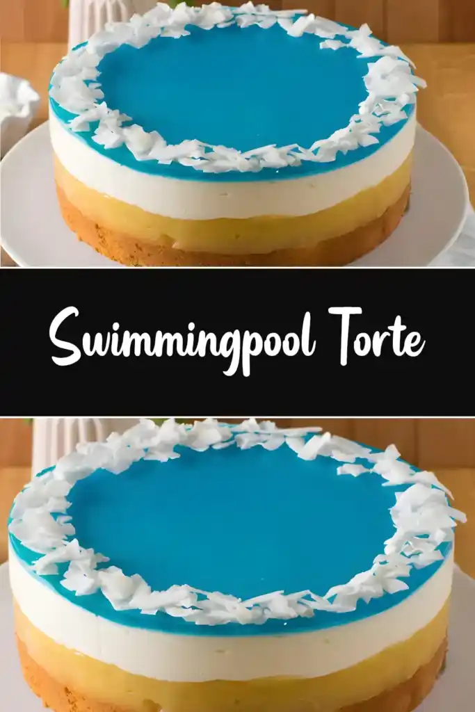 Swimmingpool Torte 1 Swimmingpool Torte