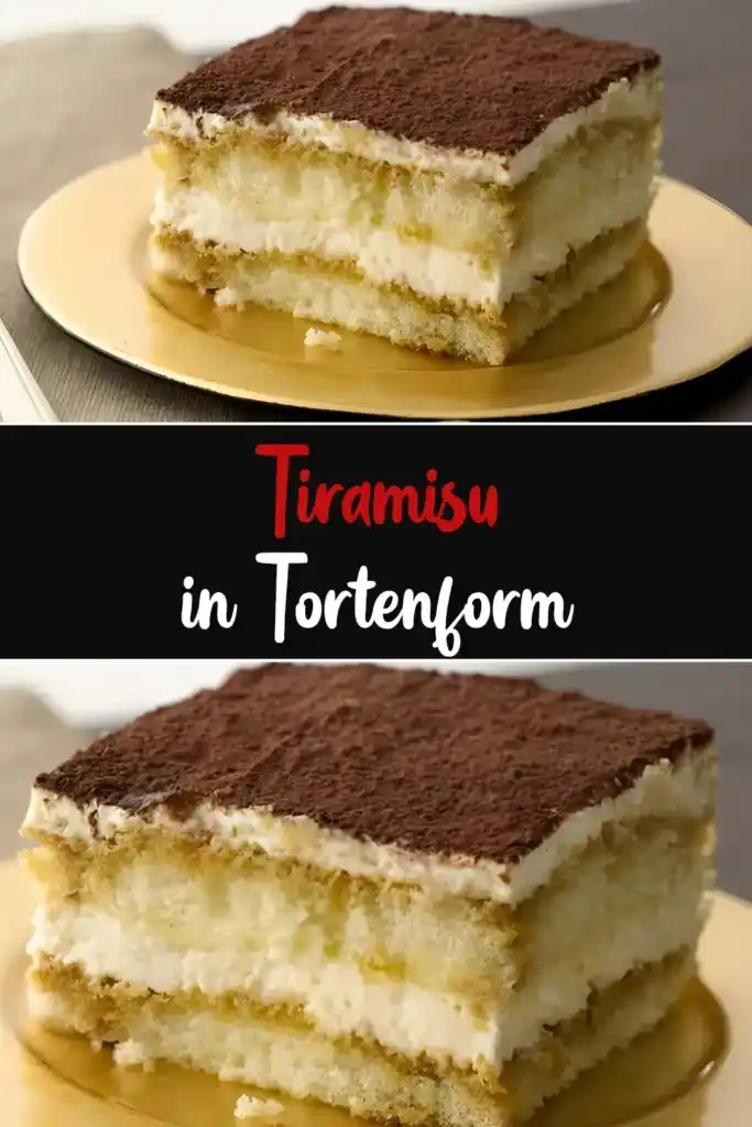 Tiramisu in Tortenform: Ein himmlischer Genuss 1 Tiramisu in Tortenform: Ein himmlischer Genuss