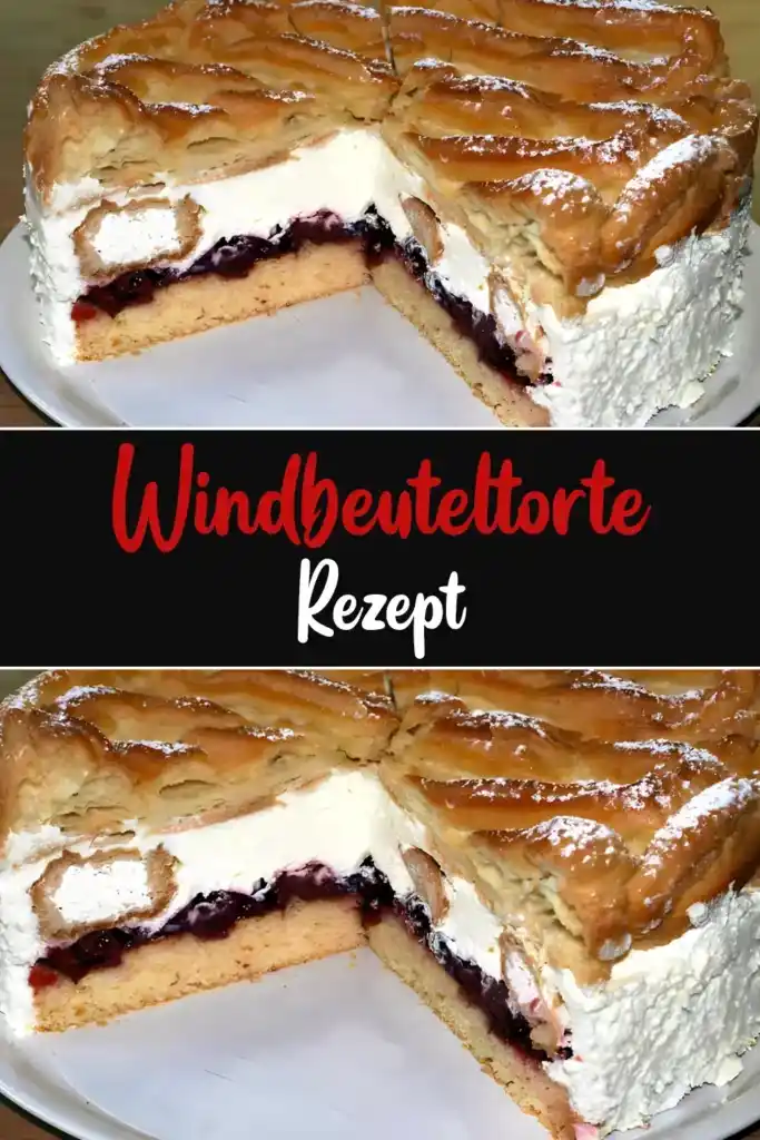 Windbeuteltorte 1 Windbeuteltorte