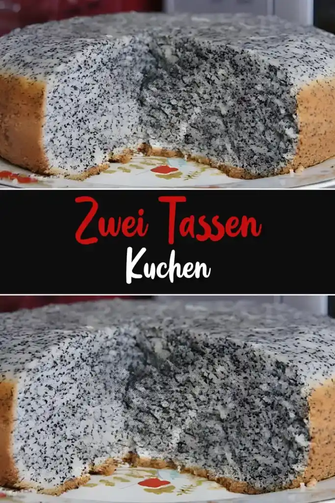 Zwei Tassen Kuchen
