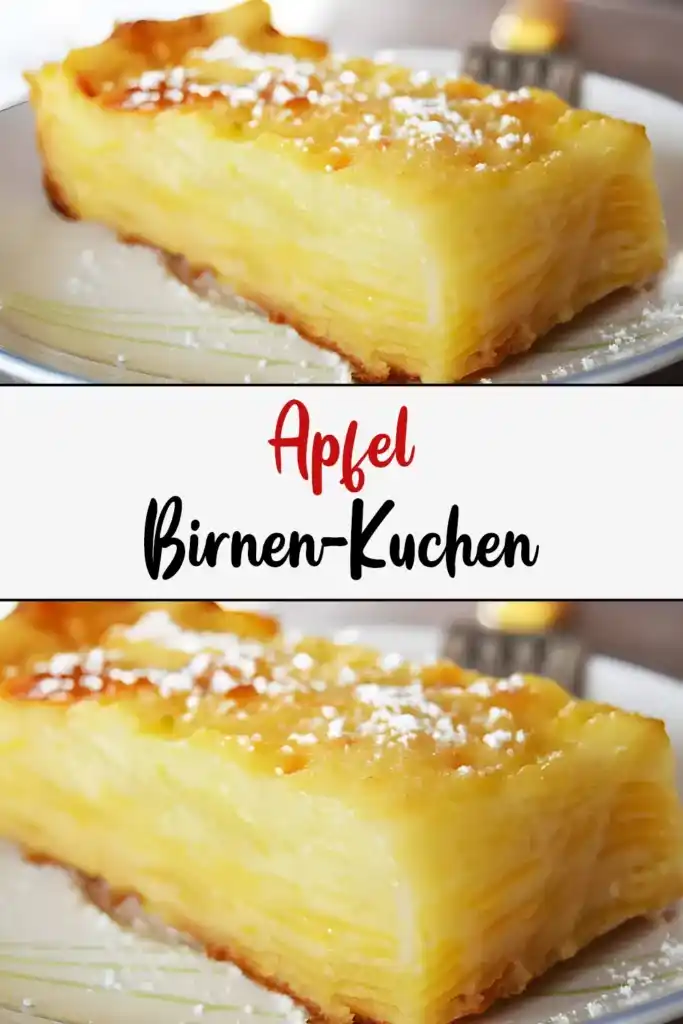 Apfel-Birnen-Kuchen 1 Apfel Birnen Kuchen1