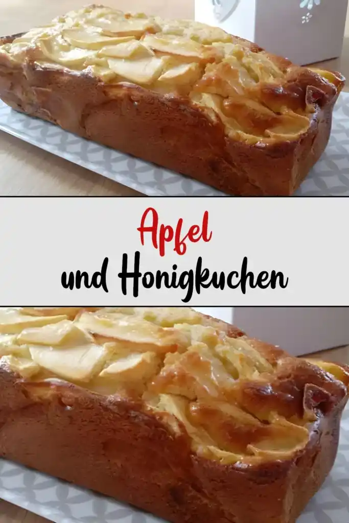 Apfel- und Honigkuchen 1 Apfel und Honigkuchen1
