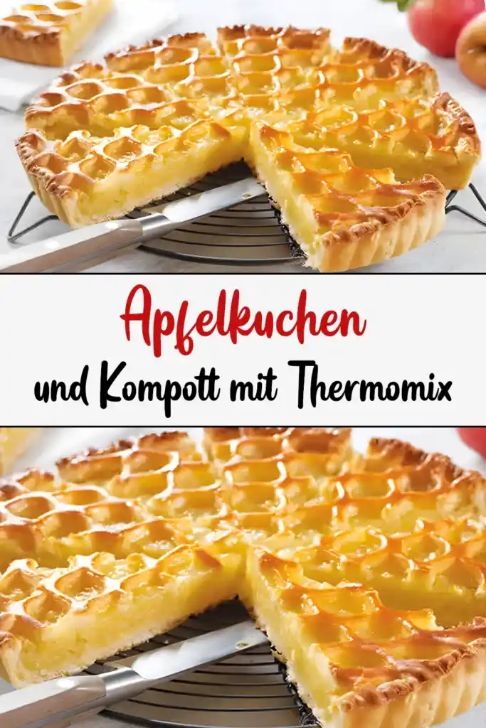 Apfelkuchen und Kompott mit Thermomix 1 Apfelkuchen und Kompott mit Thermomix1