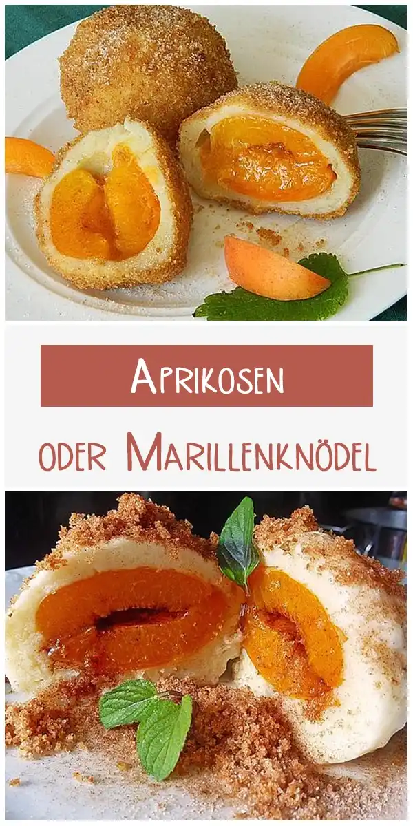 Köstliche Aprikosen- oder Marillenknödel 1 Aprikosen oder Marillenknoedel 1