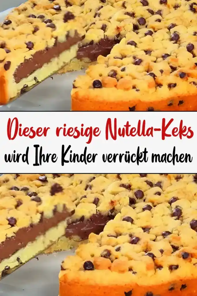 Dieser riesige Nutella-Keks wird Ihre Kinder verrückt machen 1 Dieser riesige Nutella Keks wird Ihre Kinder verrueckt machen1