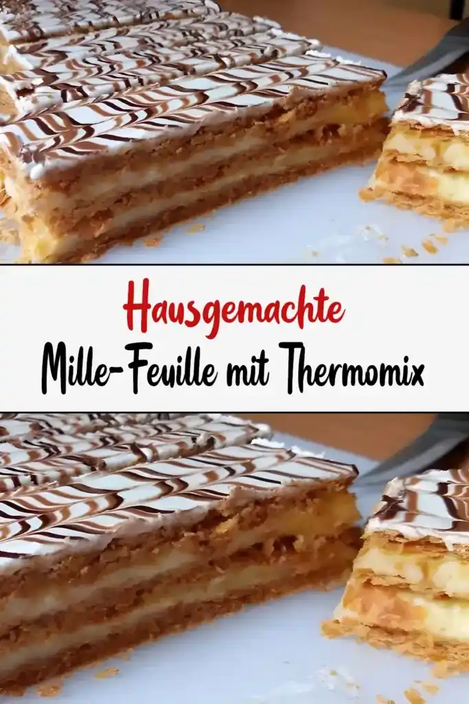 Hausgemachtes Mille-Feuille mit Thermomix: Ein Königliches Gebäckvergnügen 1 Hausgemachtes Mille Feuille mit Thermomix1