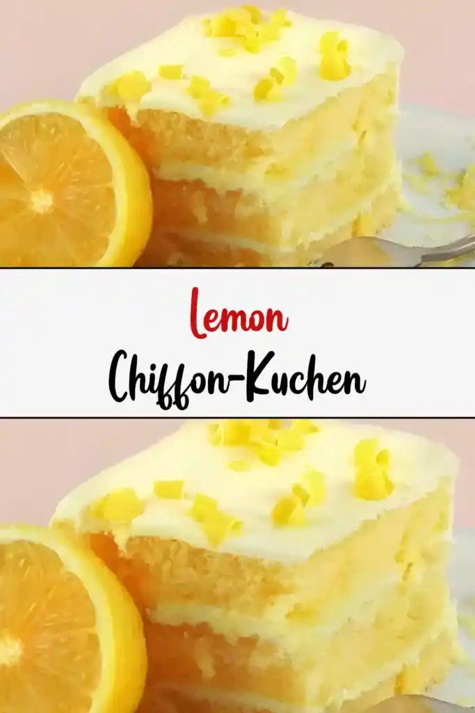 Zitronen-Chiffon-Kuchen 1 Lemon Chiffon Kuchen pin1