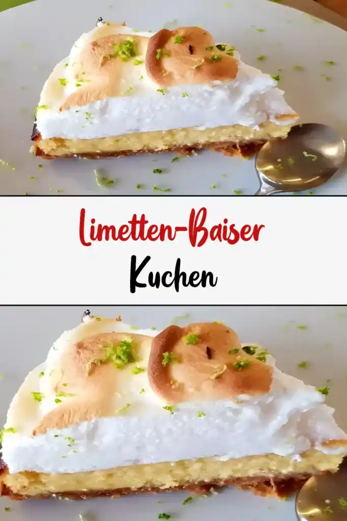 Limetten-Baiser-Kuchen 1 Limetten Baiser Kuchen1