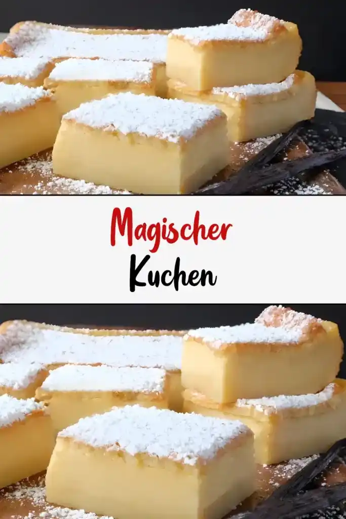 Magischer Kuchen, Ein zauberhaftes Dessert mit drei Texturen 1 Magischer Kuchen1