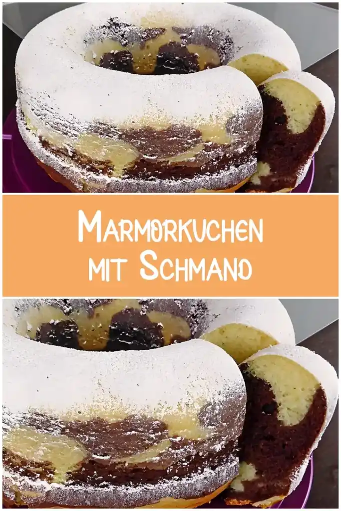 Marmorkuchen mit Schmand 1 Marmorkuchen mit Schmand