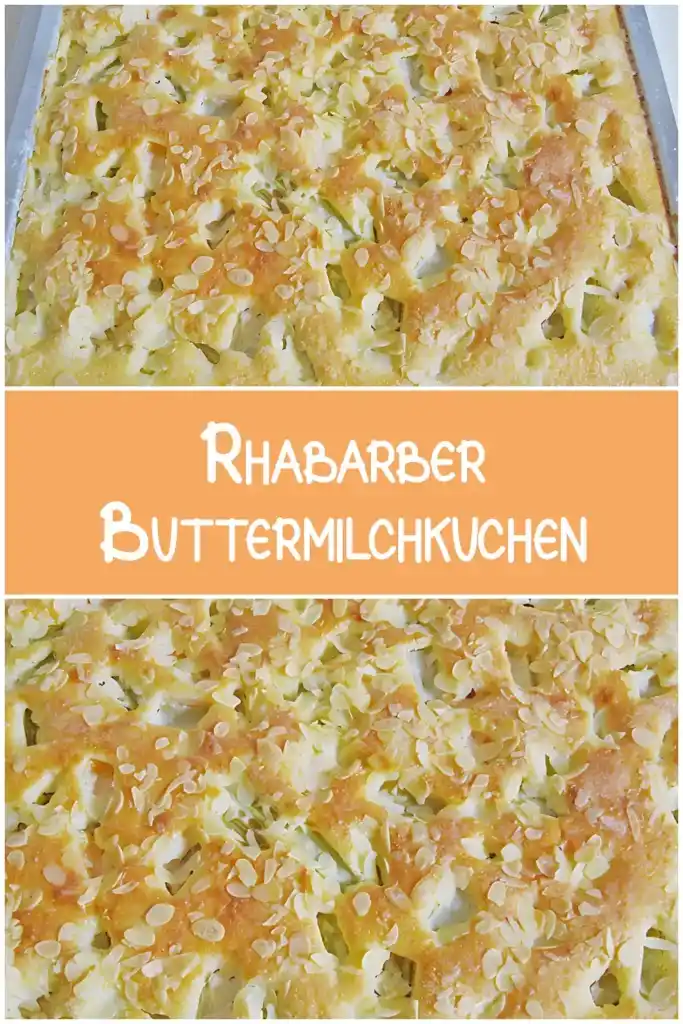 Rhabarber Buttermilchkuchen 1 Rhabarber Buttermilchkuchen