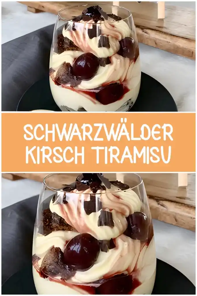 Schwarzwälder Kirsch-Tiramisu 1 SCHWARZWAeLDER KIRSCH TIRAMISU