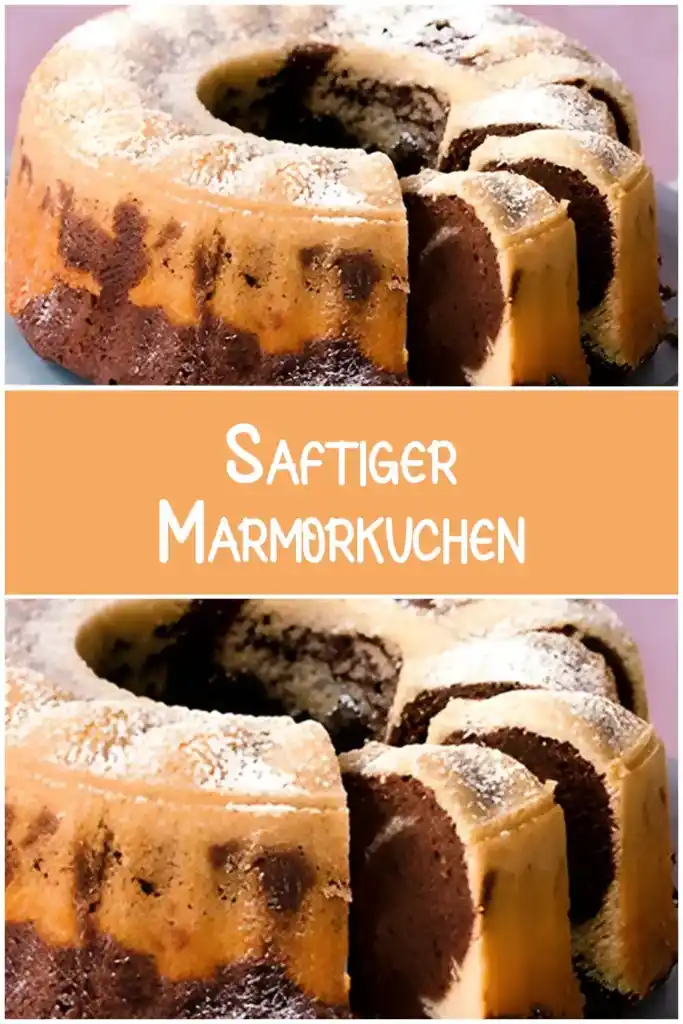 Saftiger Marmorkuchen 1 Saftiger Marmorkuchen