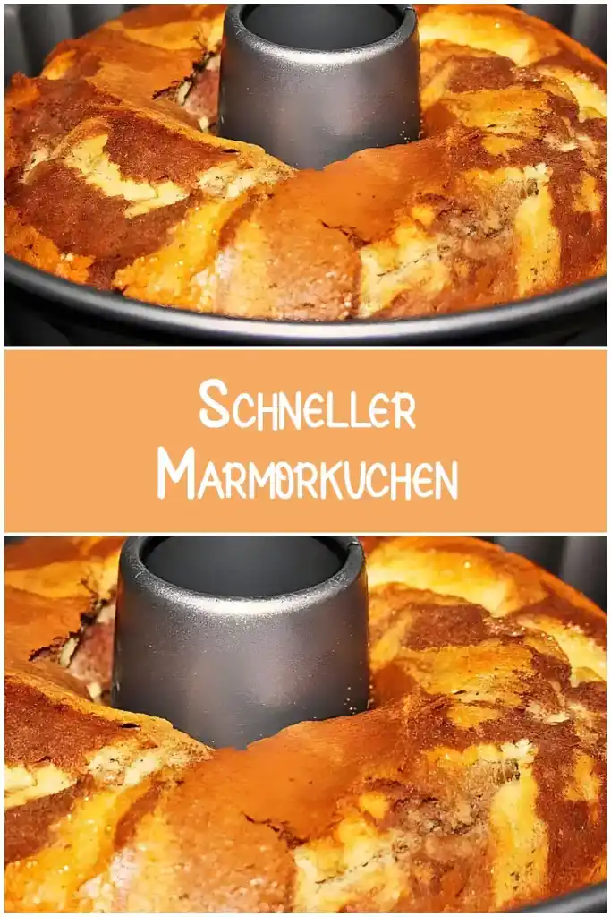 Schneller Marmorkuchen 1 Schneller Marmorkuchen