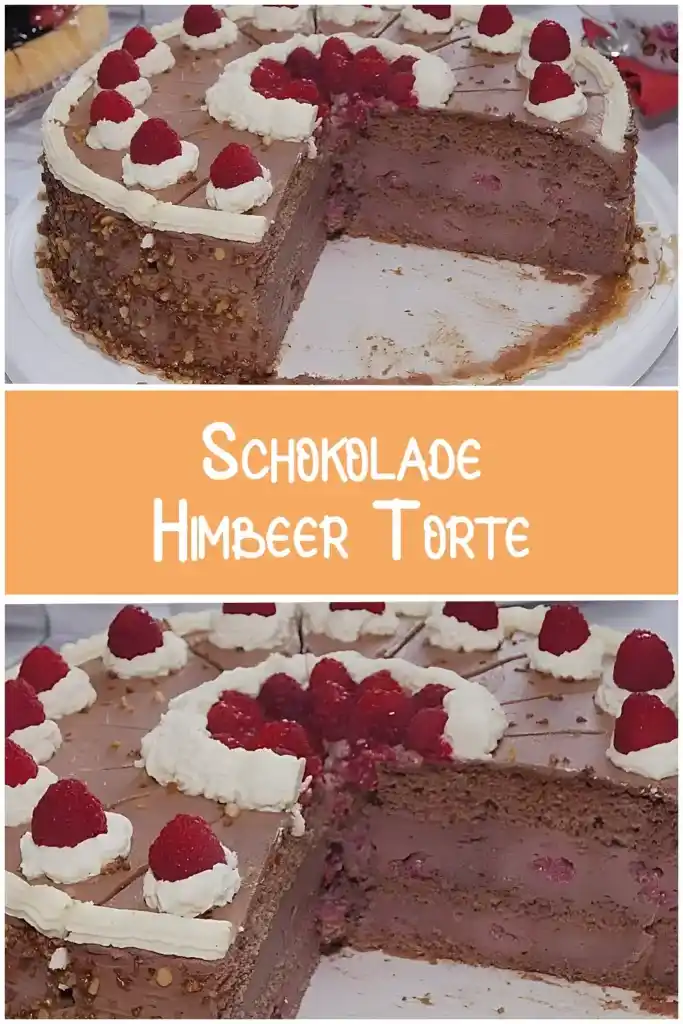 Schokolade Himbeer Torte 1 Schokolade Himbeer Torte