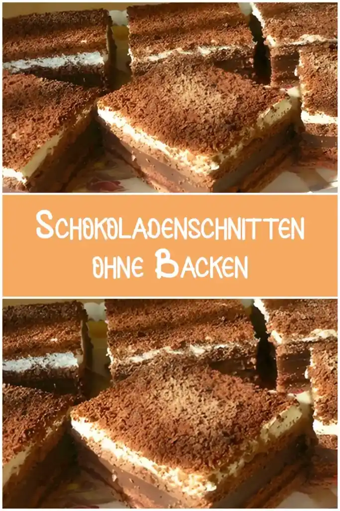 Schokoladenschnitten ohne Backen