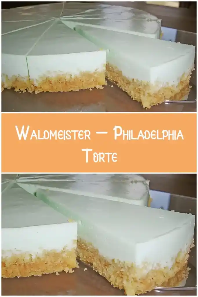 Waldmeister–Philadelphia–Torte: Ein erfrischender Genuss 1 Waldmeister – Philadelphia – Torte
