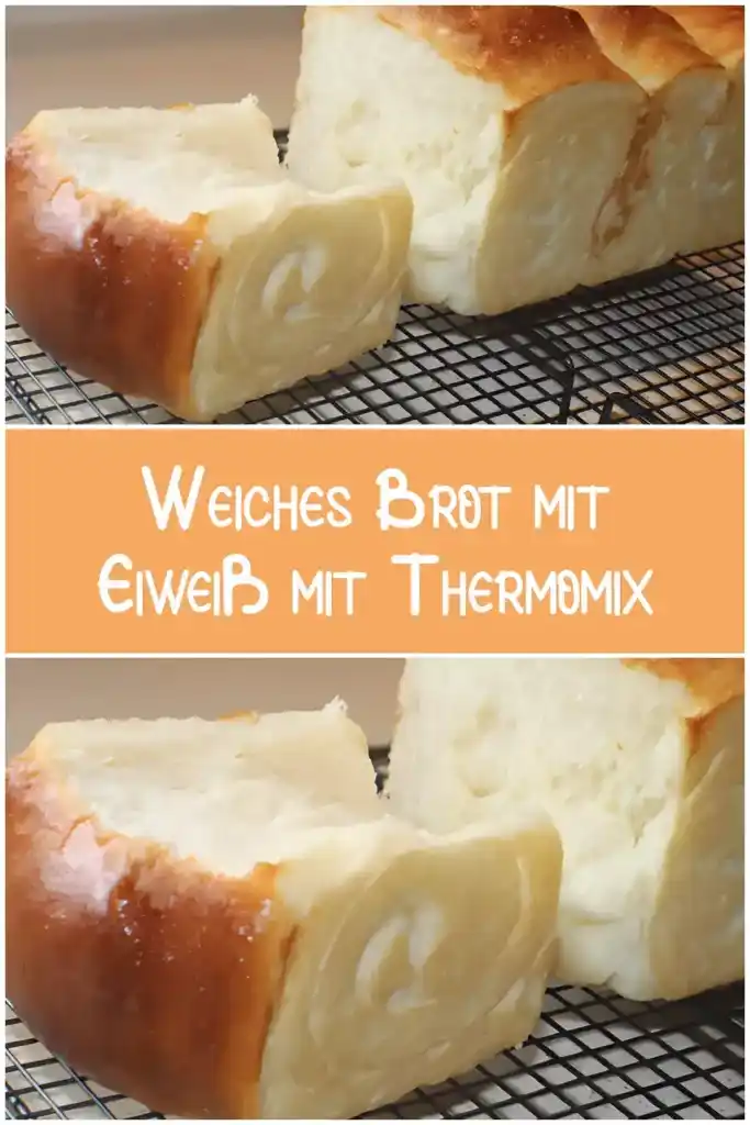 Weiches Brot mit Eiweiß im Thermomix 1 Weiches Brot mit Eiweiss mit Thermomix