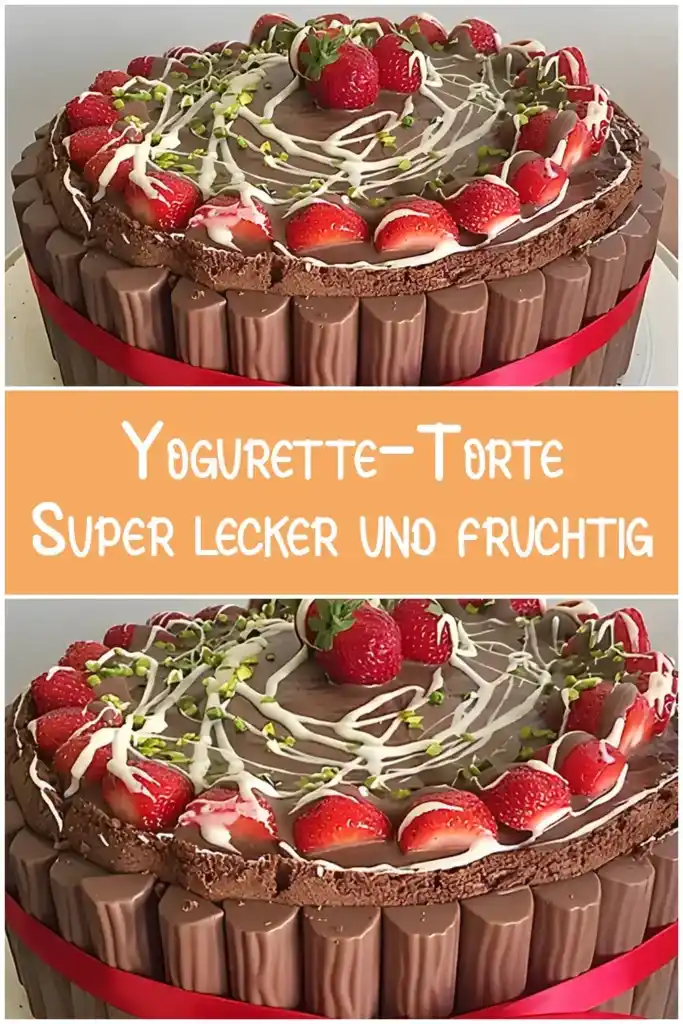 Yogurette-Torte: Ein Fruchtiger Genuss für Alle Sinne 1 Yogurette Torte Super lecker und fruchtig