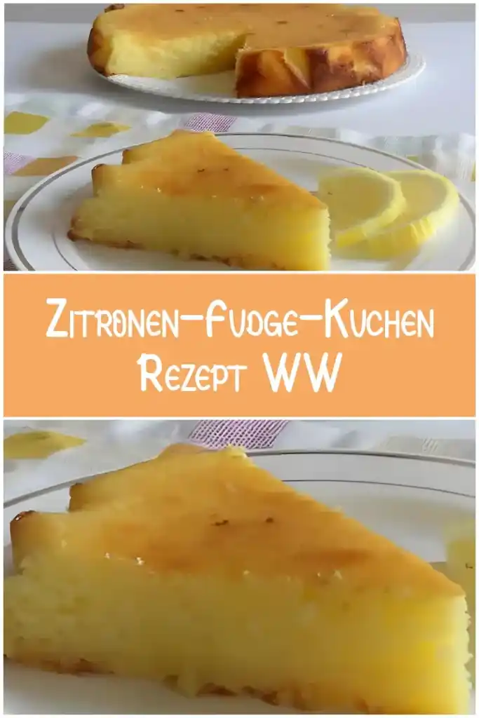 Zitronen-Fudge-Kuchen nach Weight Watchers 1 Zitronen Fudge Kuchen Rezept WW