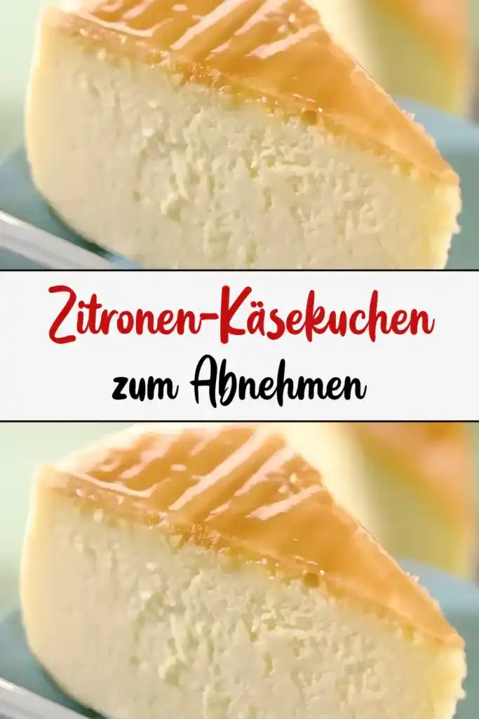 Zitronen-Käsekuchen zum Abnehmen 1 Zitronen Kaesekuchen zum Abnehmen1