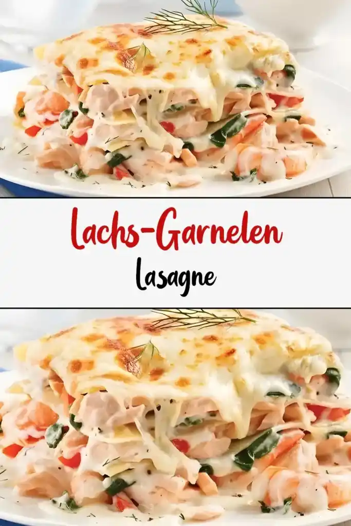 Lachs-Garnelen-Lasagne 1 Lachs Garnelen Lasagne1