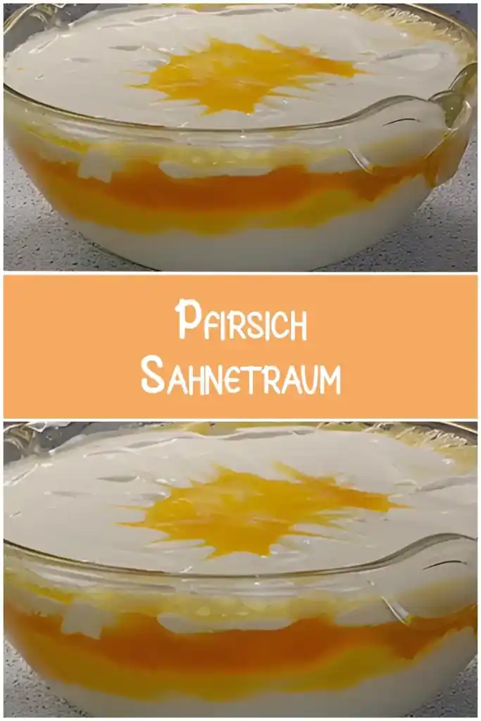 Pfirsich-Sahnetraum 1 Pfirsich – Sahnetraum