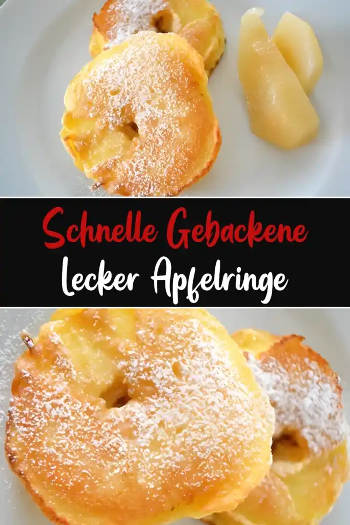 Schnelle Gebackene Lecker Apfelringe 1 Schnelle Gebackene Lecker Apfelringe