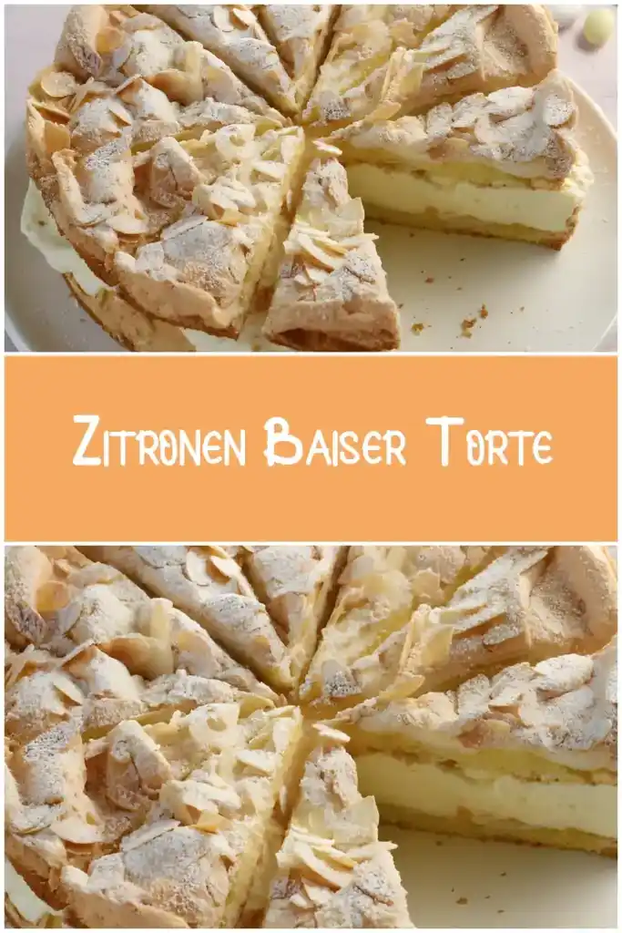 Zitronen Baiser Torte 1 Zitronen Baiser Torte 2