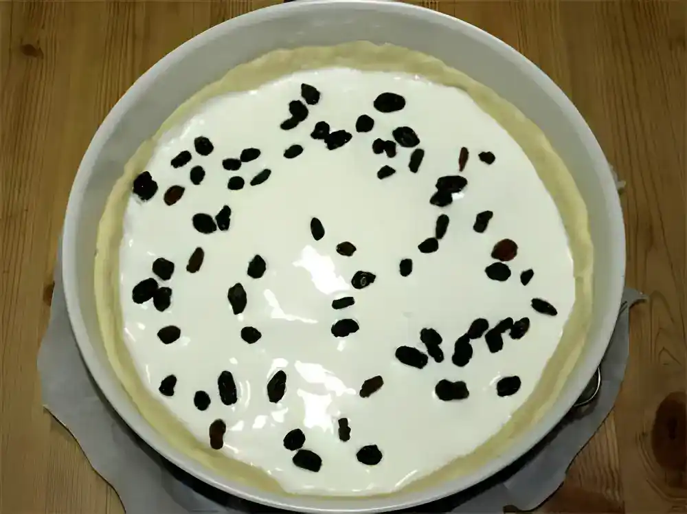 Apfelkuchen mit Quark-Öl-Teig und Mandeln 6 Apfelkuchen mit Quark Oel